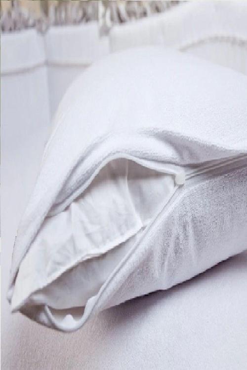 1 Adet Yastık Kılıfı Alez Pamuk Fermuarlı Sıvı Geçirmez 50X70 Cm