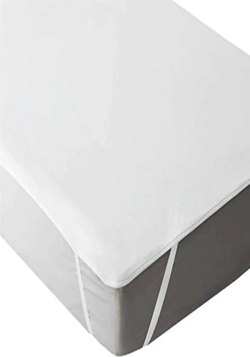 Sıvı Geçirmez Alez 200X230 Cm Çift Kişilik Yatak Koruyucu Pamuklu Köşe Lastikli