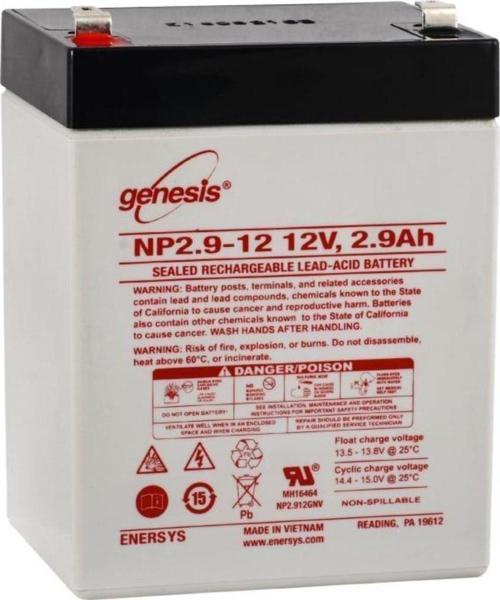 NP 12V 2.9 Ah Bakımsız Kuru Akü