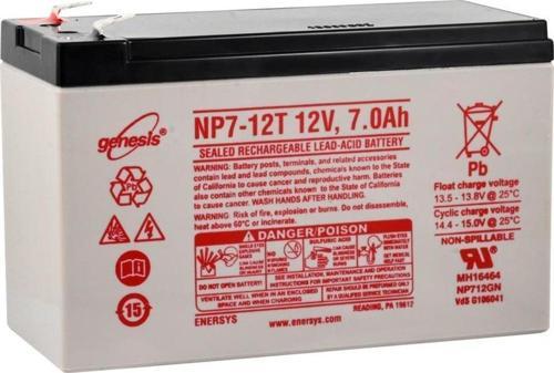 NP 12V 7 Ah Bakımsız  Kuru  Akü