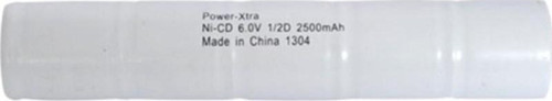 6V Ni-Cd 1/2D 2500 mAh Maglite Şarjlı Pil