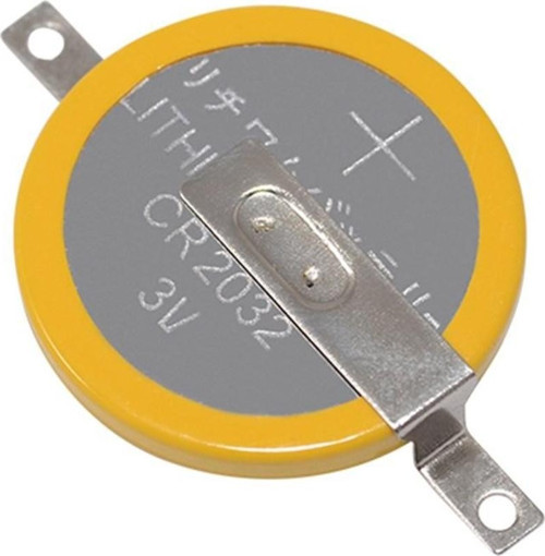 CR2032 (68) 1F2 Pin Dik 3V Lithium Pil (Dikey)