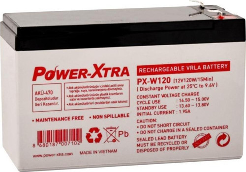 PX-W120 / 12V Bakımsız Kuru Akü