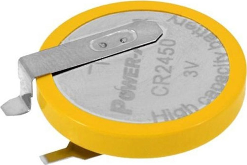 CR2450 2 Pin Lithium Hafıza Pili (Dik)