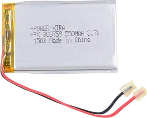 PX 303759 3.7V 55mAh Lityum Polimer Pil - Batarya
