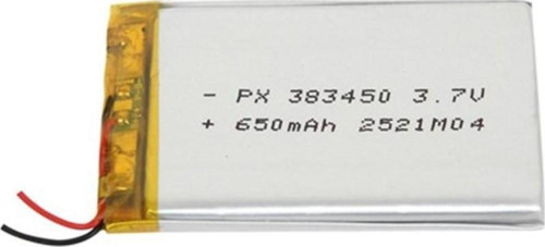 PX 383450 3.7V 650mAh Lityum Polimer Pil - Batarya