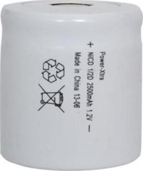 1.2V Ni-Cd 1/2D 2500 mAh Şarjlı Pil