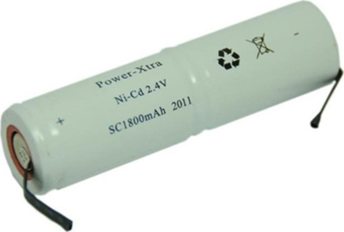 2.4V Ni-Cd SC 1800mAh PVC Şarjlı Pil