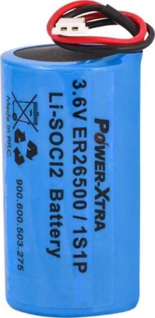 3.6V ER26500 C Size Lithium Pil (Soketli)
