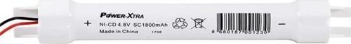 4.8V Ni-Cd SC 1800 Mah PVC 55Cm Kablo VH Soket Şarjlı Pil