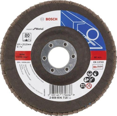 - 125 mm 80 Kum Expert Serisi Metal Flap Disk