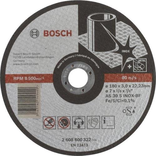 - 180*3,0 mm Expert Serisi Düz Inox (Paslanmaz Çelik) Kesme Diski (Taş)