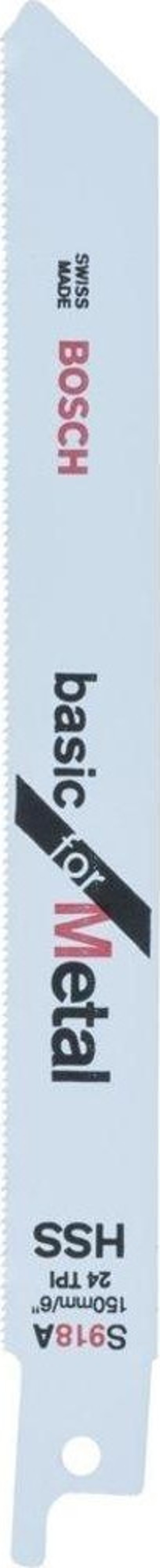 - Basic Serisi Metal için Panter Testere Bıçağı S 918 AF - 2'li