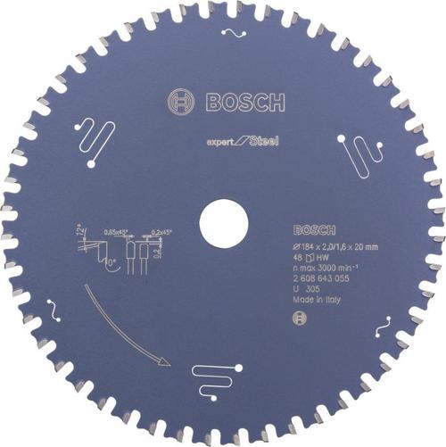 - Expert Serisi Metal için Daire Testere Bıçağı 184*20 mm 48 Diş
