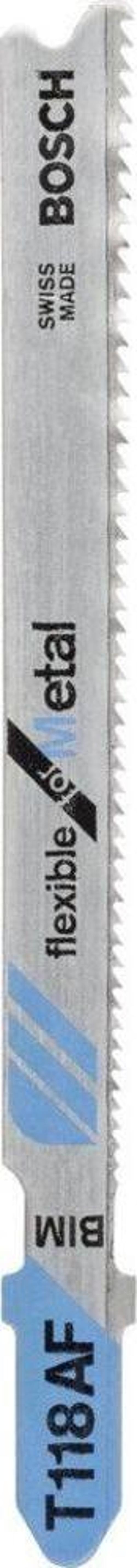 - Kırılmaya Karşı Dayanıklı Seri Metal İçin T 118 AF Dekupaj Testeresi Bıçağı - 5'Li Paket