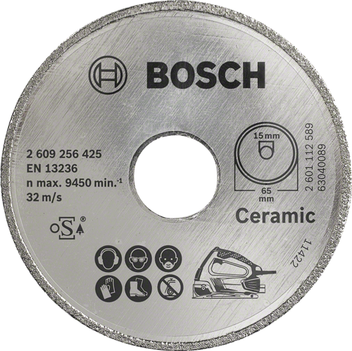 - Seramik İçin PKS 16 Multi Uyumlu Elmas Kesme Diski 65 x 15mm