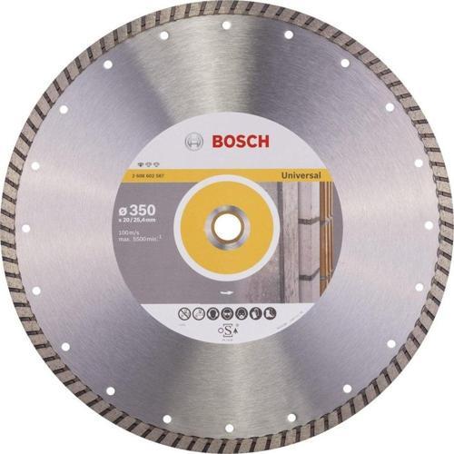 - Standard Seri Genel Yapı Malzemeleri İçin Turbo Segman Elmas Kesme Diski 350 mm