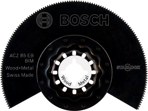 - Starlock - ACZ 85 EB - BIM Ahşap ve Metal İçin Segman Testere Bıçağı, Bombeli 10'lu