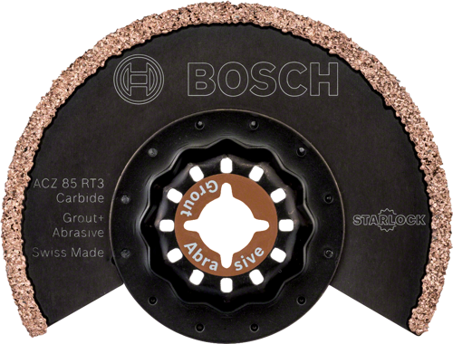 - Starlock - ACZ 85 RT3 - Carbide RIFF Zımpara Uçlu Segman Testere Bıçağı 30 Kum Kalınlığı 1'li
