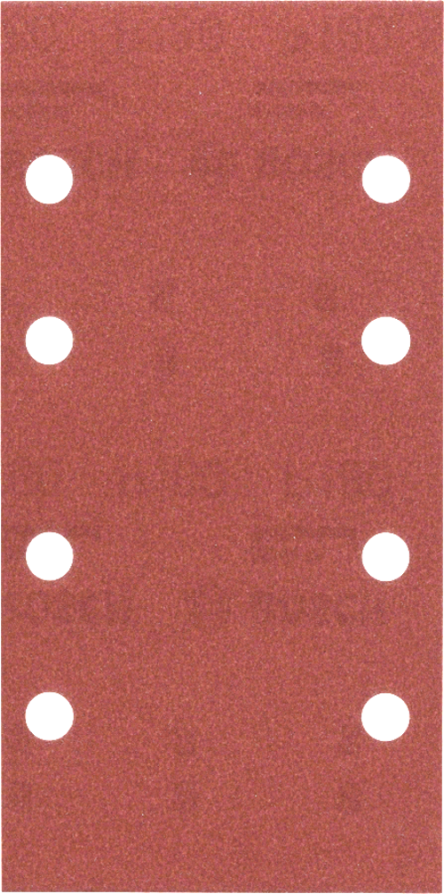 - Titreşimli Zımpara Kağıdı 10'lu, 93 x 185 mm 180 Kum 8 Delik