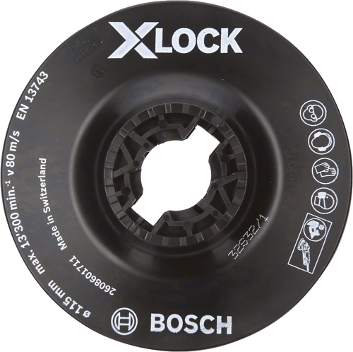 - X-LOCK - 115 mm Fiber Disk Yumuşak Taban