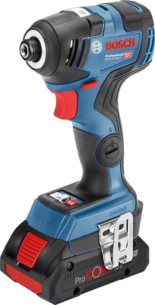 Professional GDR 18V-200 C Akülü Darbeli Somun Sıkma Makinesi (2 x18 V 4.0 Ah Akü, L-BOXX taşıma çantalı)