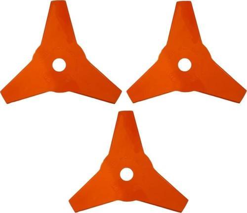 Üçlü Plastik Tırpan Bıçağı 255mm 3 Adet