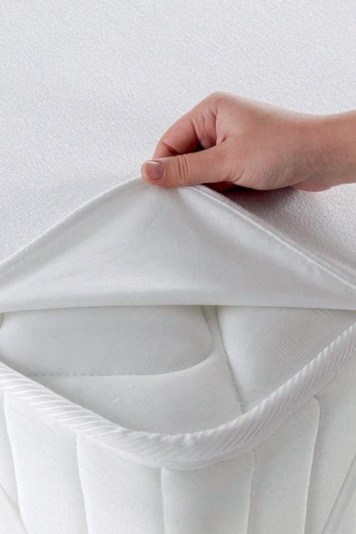 Sıvı Geçirmez Bebek Yatağı Alezi 70X110 Cm Yatak Koruyucu Pamuklu Köşe Lastikli