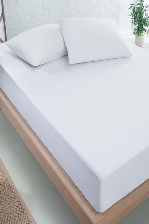 160X200 30 Cm Çift Kişilik Sıvı Geçirmez Fitted Alez Micro Yatak Koruyucu