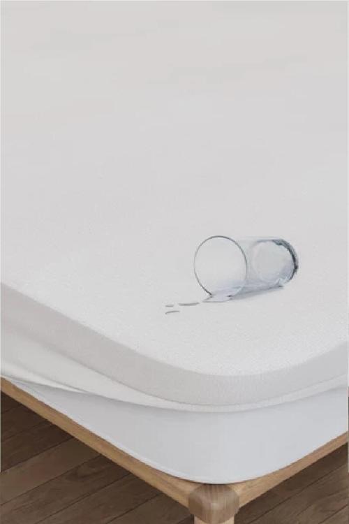 Fitted Alez 70 X 120 Cm Bebe Pamuk Kumaş Sıvı Geçirmez Yatak Koruyucu