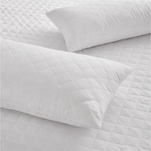 2 Adet 50X70 Cm Kapitoneli Yastık Koruyucu Kılıf Fermuarlı