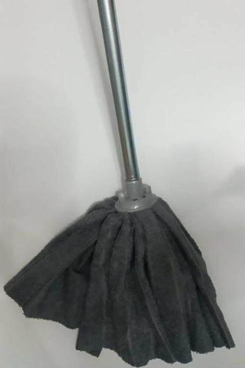 1 Adet Mop 1 Adet Ahşap Sapı İle Takım Mikrofiber Vileda Tipi Mop Paspas