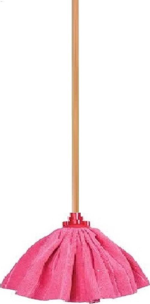 1 Adet Mop 1 Adet Ahşap Sapı Ile Takım Mikrofiber Vileda Tipi Mop Paspas