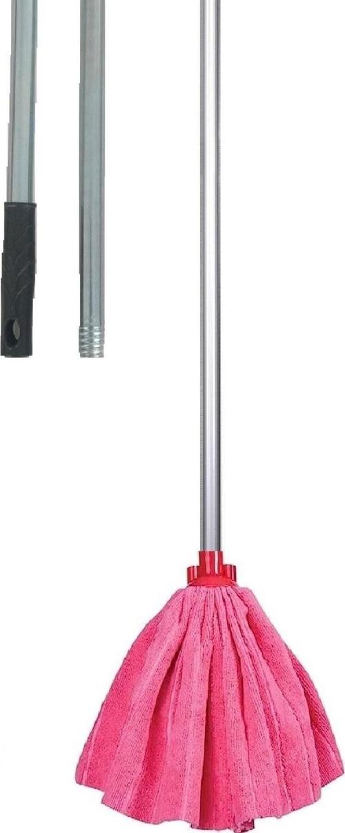 1 Adet Mop 1 Adet Metal Sapı Ile Takım Mikrofiber Vileda Tipi Mop Paspas