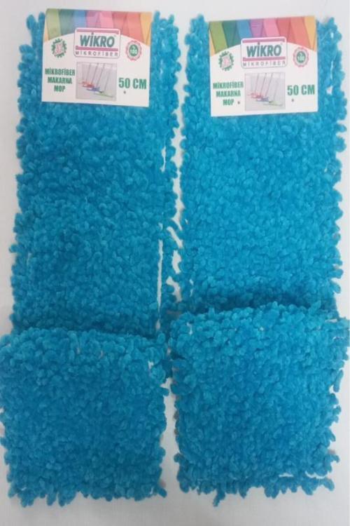 3 Adet Mikrofiber Makarna Mop 50 Cm