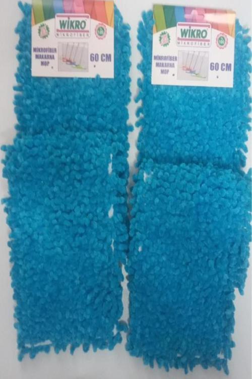 3 Adet Mikrofiber Makarna Mop 60 Cm