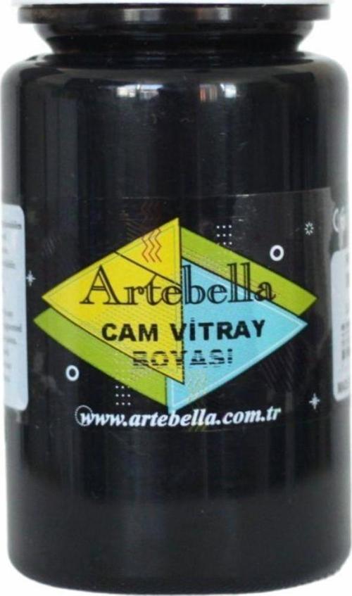 Cam Vitray Boyası 8809 Siyah 90 ml