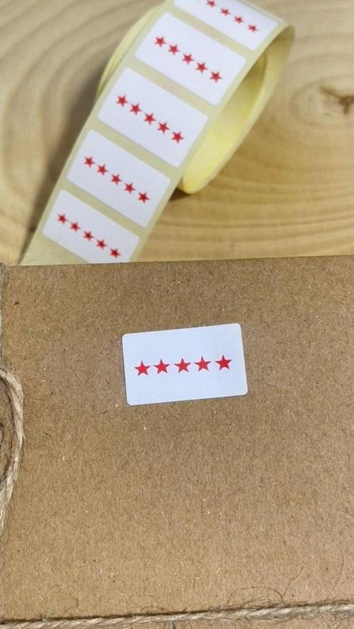 Beş Yıldız Yapışkanlı Etiket 20 x 15Mm 200 Adet