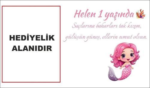 Doğum Günü Kartı 10 x 17 cm Kişiye Özel 50 Adet