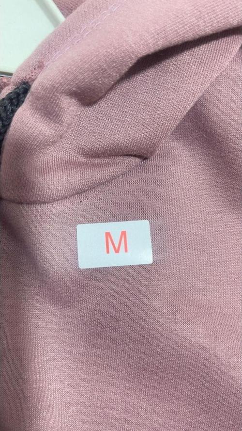 M Beden Etiketi 20 x 15Mm 200 Adet Yapışkanlı Etiket