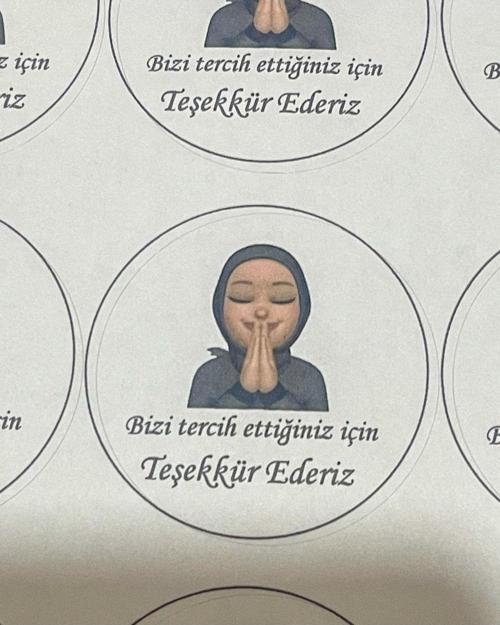 Yuvarlak Sticker Etiket 4 x 4 cm 96 Adet