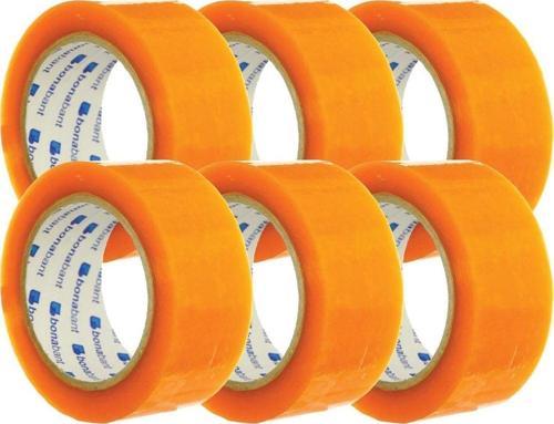 Akrilik 4,5Cmx100Mt 36 Adet Turuncu Koli Bandı