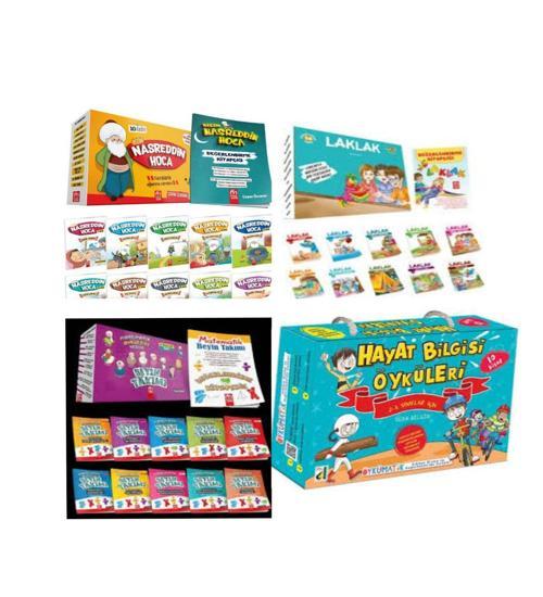 2. Sınıf Laklak Hikaye Serisi Seti +Bizim Nasreddin Hoca + Beyin Takımı Matematik Öyküleri Ve Hayat Bilgisi Öyküleri