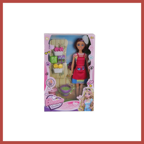 WG-661005 KUTULU 29CM AKSESUARLI ÇİÇEKÇİ ERDOTICA