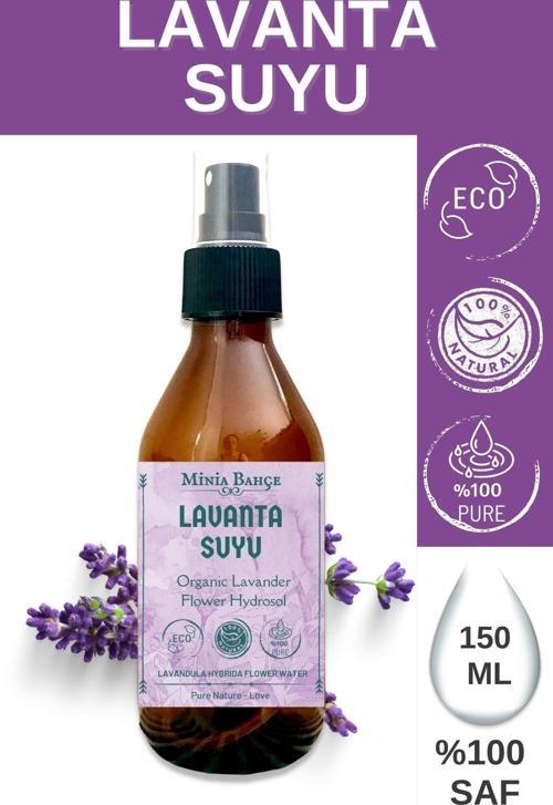 Organik Lavanta Suyu, %100 Doğal, Yağlı, 150ml