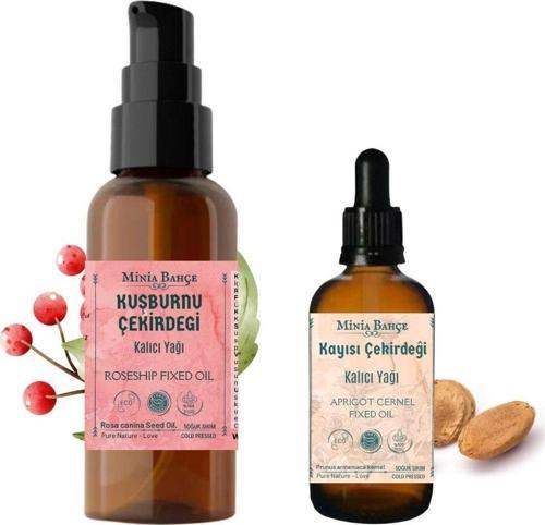 100 ml Kuşburnu Çekirdeği Yağı, Kayısı Çekirdeği Yağı 30ml