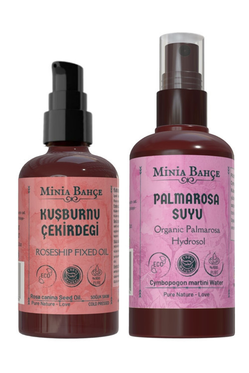 100 ml Kuşburnu Çekirdeği Yağı, Organik Sardunya Suyu 150ml