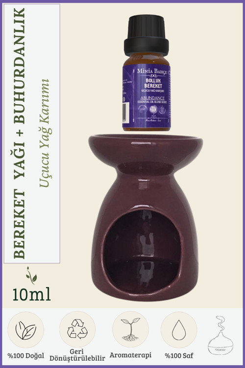 Bolluk-bereket ( Abundance ) Uçucu Yağ Karışımı Özel Seri, 10 ml - Buhurdanlık