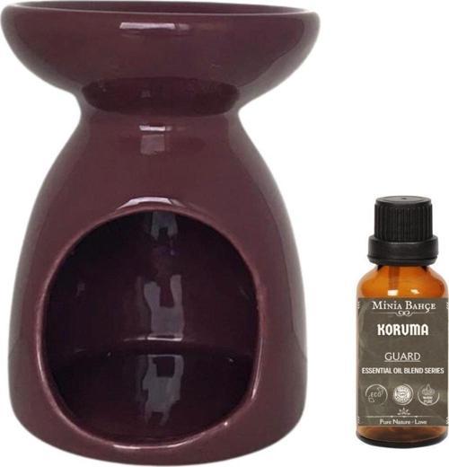 Koruma Uçucu Yağ Karışımı, Özel Seri %100 Saf, 10 Ml Ve Buhurdanlık