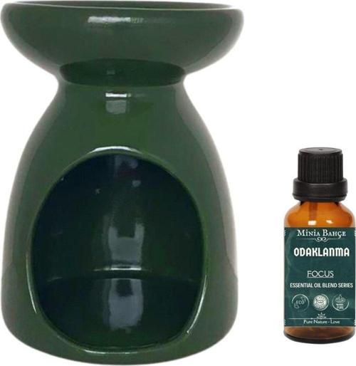 Odaklanma ( Focus ) Uçucu Yağ Karışımı, Özel Seri, 10 ml Ve Buhurdanlık